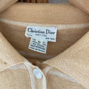 Christian Dior Vintage Polo